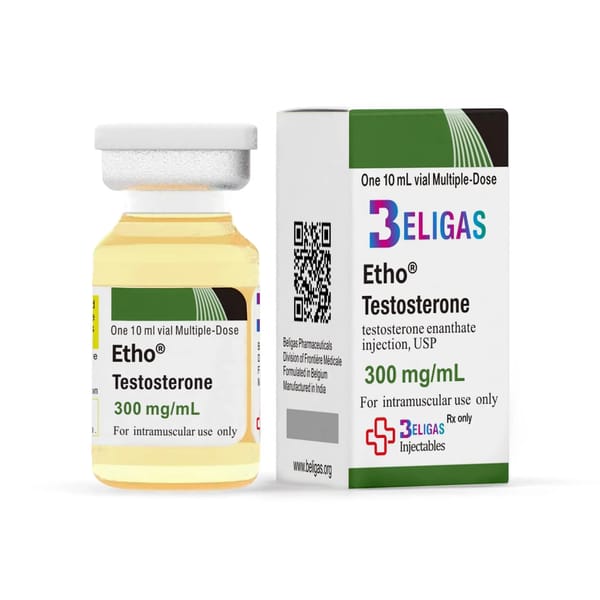 Etho® Testosterona - Enantato de Testosterona - Beligas Pharmaceuticals