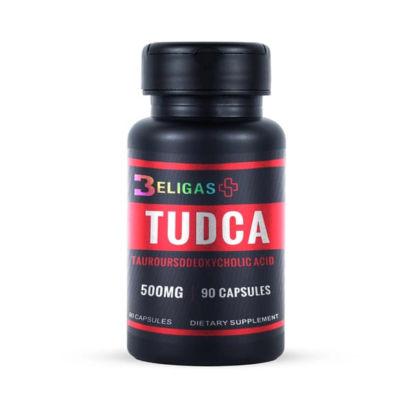 Ácido tauroursodeoxicólico - TUDCA - 500mg | Beligas