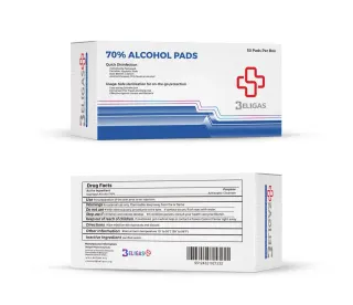 Beligas Pharma - 70% Alcohol Pads 50pcs